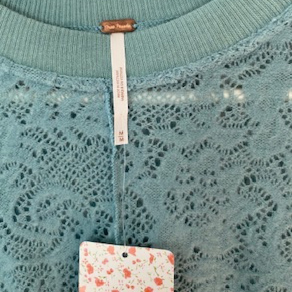 Free People Coffee in the Morning Tunic Pullover - Picture 6 of 9